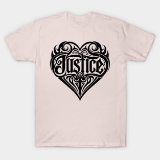 Justice Heart T-Shirt